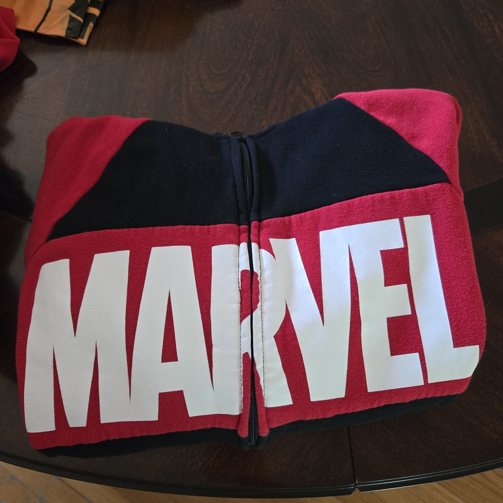 Marvel Red and Black Hoodie
